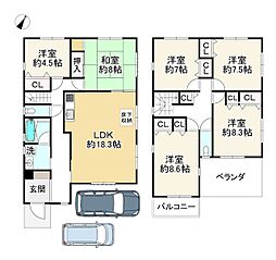 堺市西区草部の一戸建て