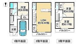 堺市北区金岡町の一戸建て