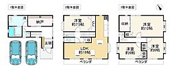 堺市西区浜寺元町3丁の一戸建て