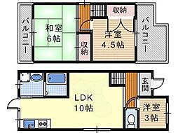 野々上2丁目貸家