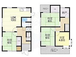 羽曳野市翠鳥園の一戸建て