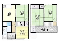 羽曳野市南恵我之荘３丁目の一戸建て