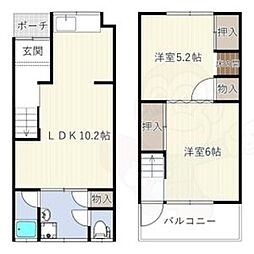 三宅西二丁目貸家