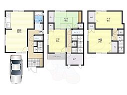 柏原市大正３丁目の一戸建て