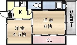 ビレッジハウス法善寺 3-206