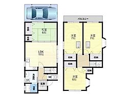 藤井寺市藤ケ丘2丁目の一戸建て