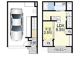あんしんVieM玉手町13-1016(ガレージハウス)