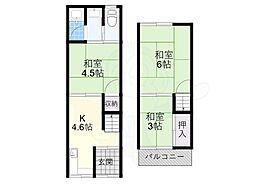 松原市高見の里貸家