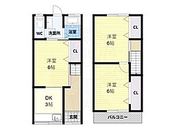 藤井寺市惣社1丁目貸家