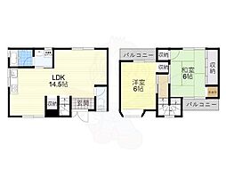 羽曳野市古市４丁目の一戸建て