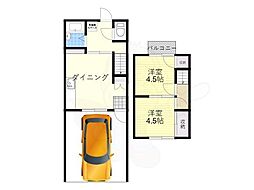 松山町1丁目車庫付きテラス