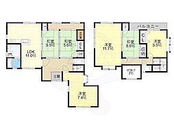 旭ヶ丘3丁目貸家