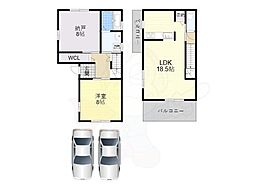 柏原市大字高井田の一戸建て