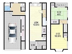 藤井寺市船橋町の一戸建て