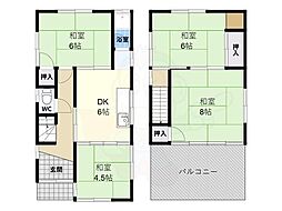 旭ケ丘3丁目貸家