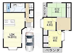 富田林市青葉丘の一戸建て