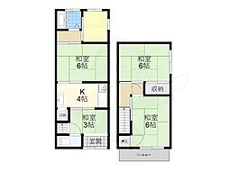 柏原市田辺2丁目の一戸建て