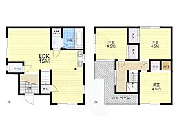 藤井寺市梅が園町の一戸建て