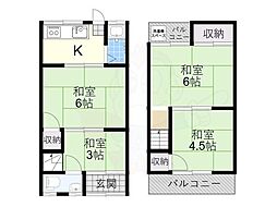 柏原市今町２丁目の一戸建て