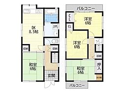 八尾市垣内３丁目の一戸建て