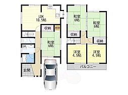 柏原市上市２丁目の一戸建て
