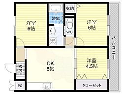 ベルドミール天美 203