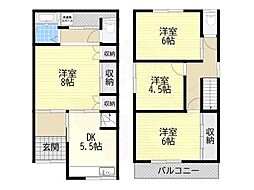 藤井寺市惣社1丁目の一戸建て