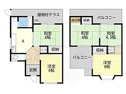 羽曳野市古市６丁目の一戸建て