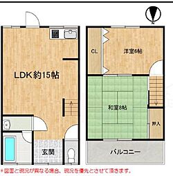南植松町4丁目貸家