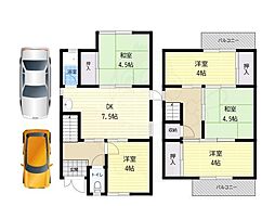 八尾市久宝寺５丁目の一戸建て