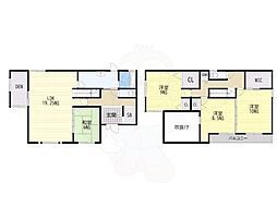 富田林市梅の里２丁目の一戸建て
