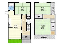 羽曳野市島泉８丁目の一戸建て