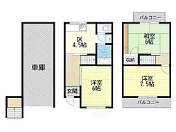 羽曳野市南恵我之荘７丁目の一戸建て