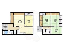 八尾市南本町５丁目の一戸建て