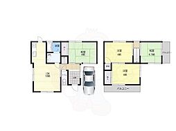 羽曳野市はびきの４丁目の一戸建て