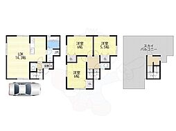 松原市新堂２丁目の一戸建て