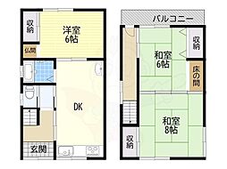 松原市東新町1丁目の一戸建て