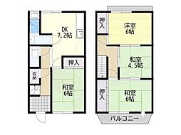 富田林市桜井町1丁目貸家