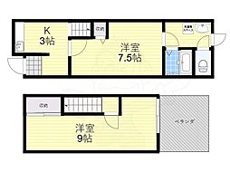 安堂町貸家(北)