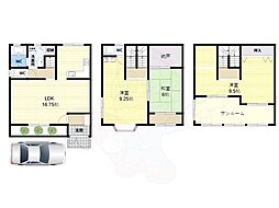 天美西1丁目テラスハウス