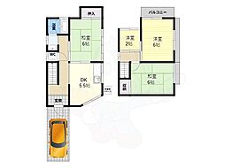 柏原市旭ケ丘３丁目の一戸建て