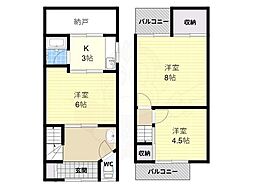 八尾市八尾木1丁目貸家
