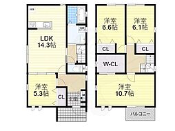 八尾市高安町南３丁目の一戸建て
