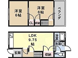 三宅中2丁目貸家