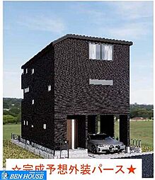 古川町　20帖超のゆとりのリビングのある3階建て邸宅