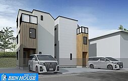 古市場1丁目　対面キッチンでリビングとつながる3階建て邸宅