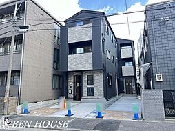 大島5丁目　洗面台2台設置のある3階建て邸宅