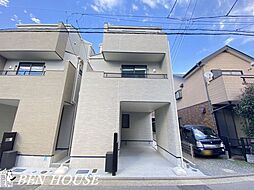 潮田町1丁目　リビング内のカウンタースペースのある3階建邸