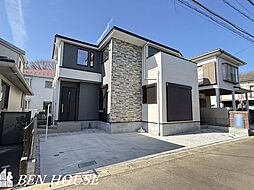 高津区北野川　21帖超のゆとりのリビングのある2階建て邸宅