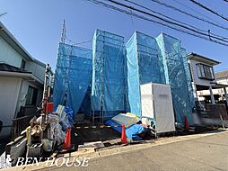 高津区北野川 21帖超のゆとりのリビングのある2階建て邸宅